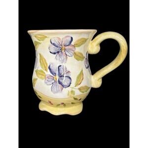 Capriware Hand Painted Floral‎ Mugs (5)